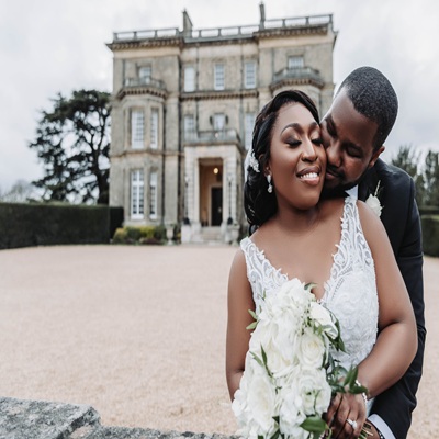 Elegant White Wedding, Hedsor House Liz & Seun